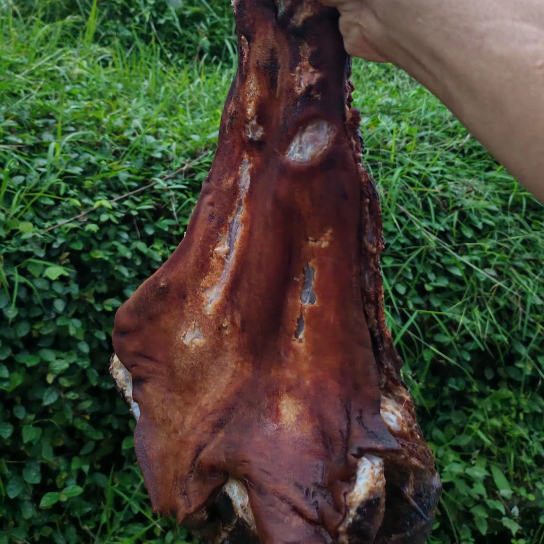 【5斤-6斤福利价】贵州农村传统烟熏腊肉腊猪脚