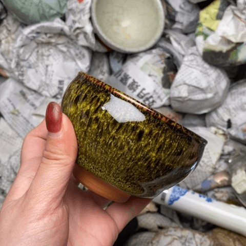 茶盏不带礼盒，建盏主人杯