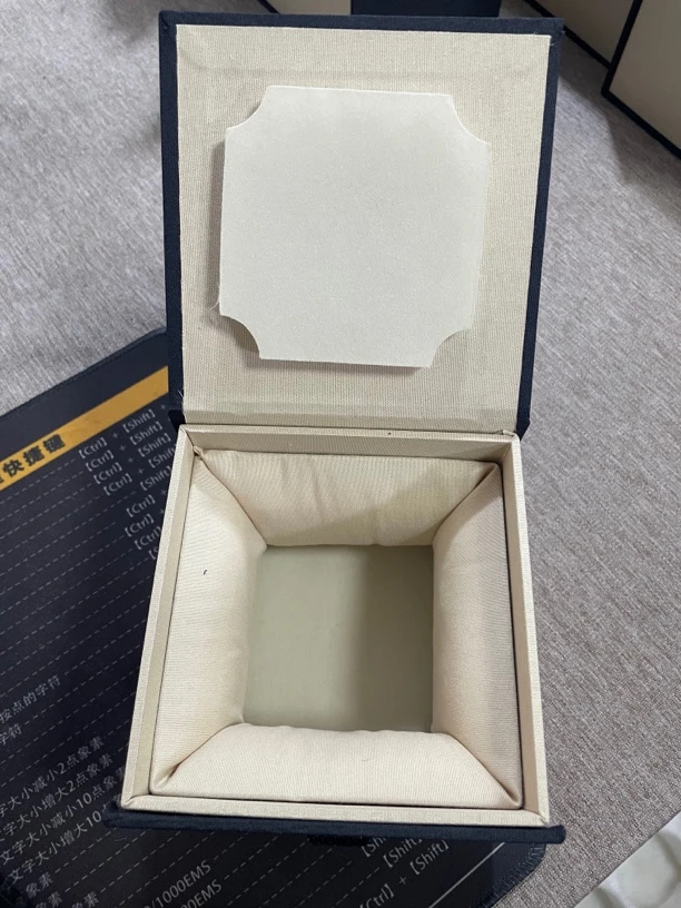 建盏礼盒，黑色帆布魔术贴空礼盒！单盒不带盏