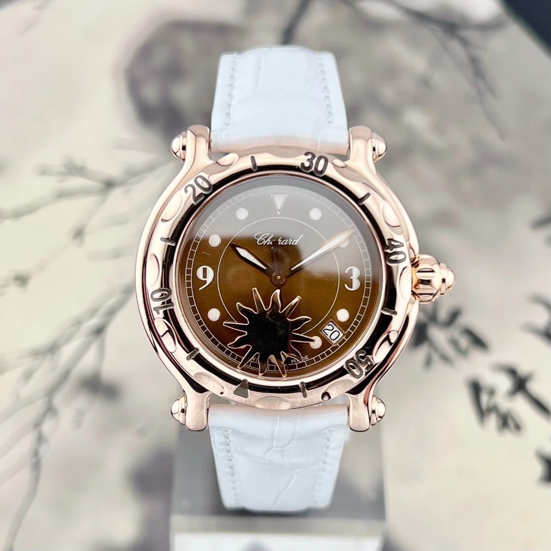 99新 Chopard/萧邦 单表  萧邦快乐钻 35mm 283578-5001 玫瑰金