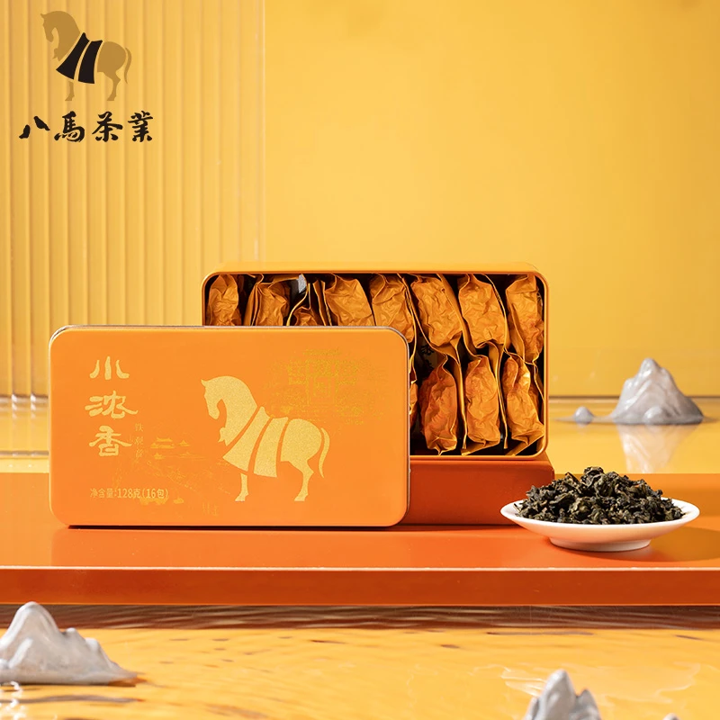 八马茶业｜小浓香1号 乌龙茶浓香型安溪铁观音128g茶叶正宗原产