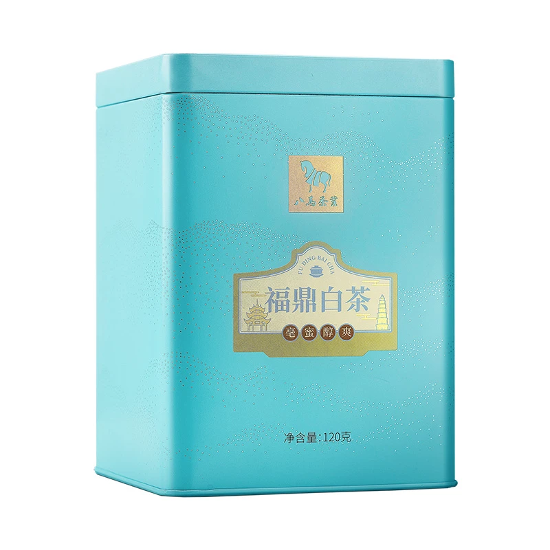【八马茶业】大满贯系列福鼎白茶白牡丹罐装120g*2罐