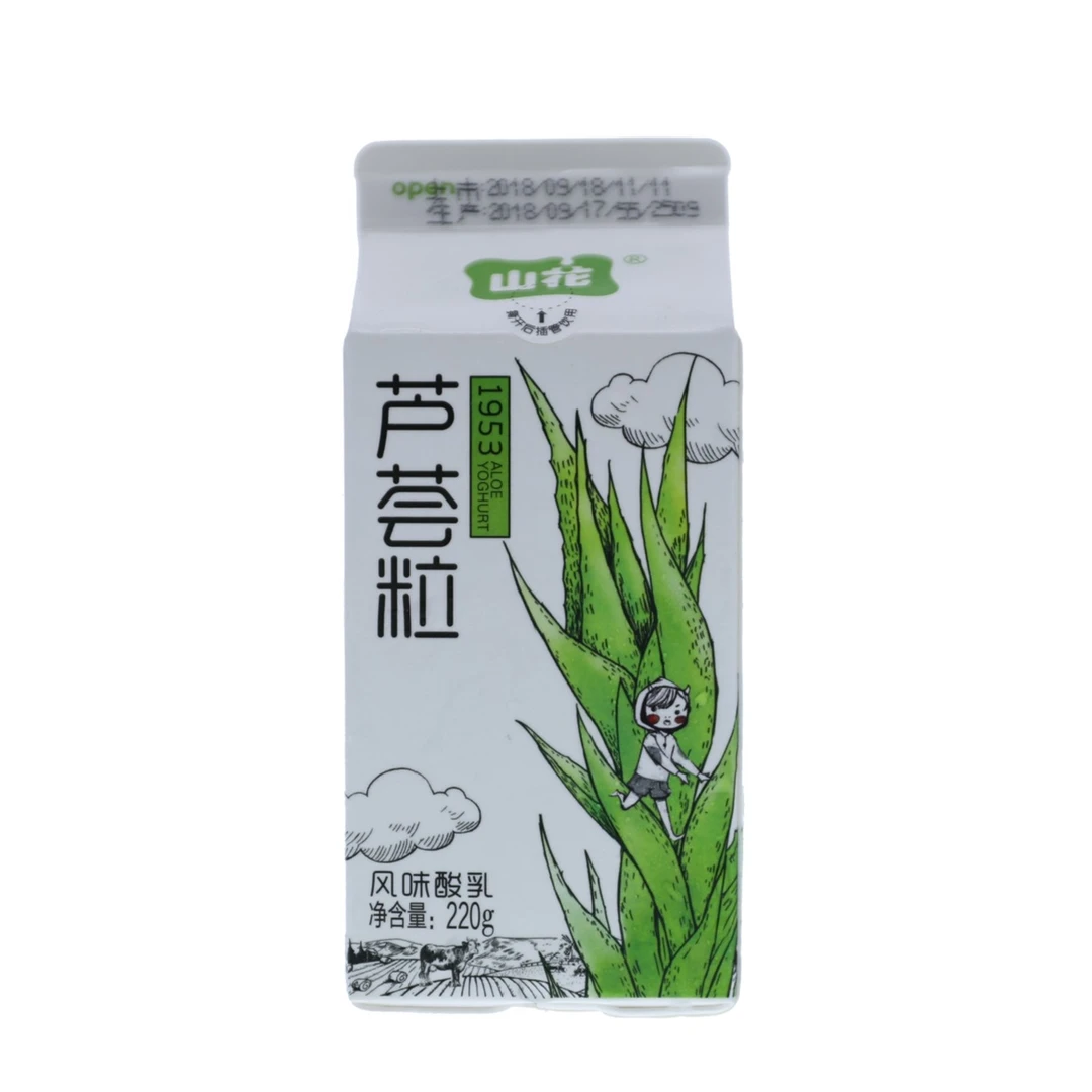 山花1953芦荟粒风味酸乳220g