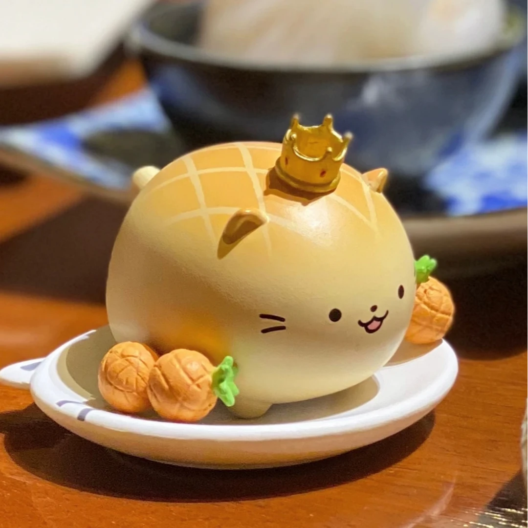 【拆盒】正版猫团子盲盒二代盲盒点心系列公仔摆件手办