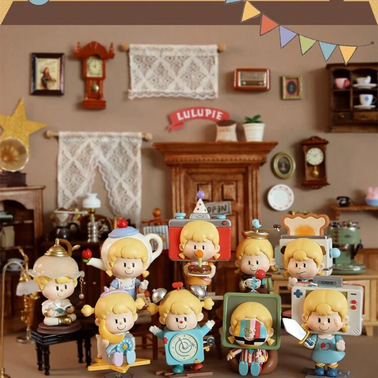 正品露露派小物系列盲盒潮玩手办