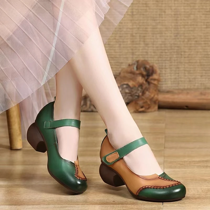 炫2213-1真皮休闲单鞋