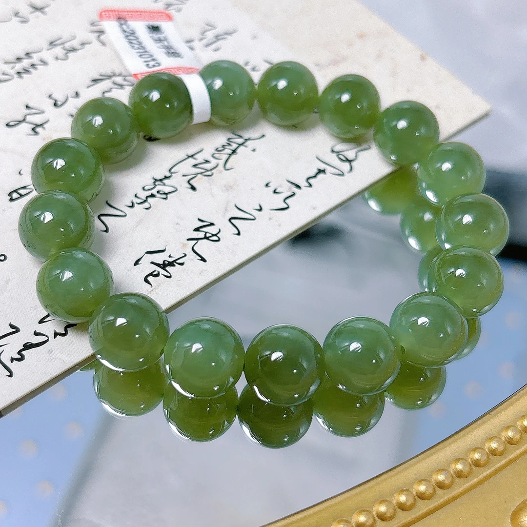 【阿波严选】天然和田玉手链-多样性发一A101