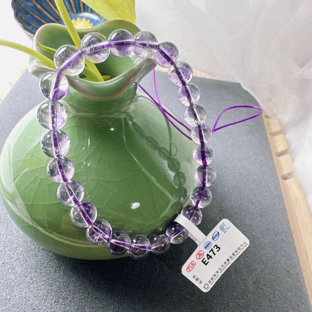 【阿波严选】天然水晶紫超七手链E473