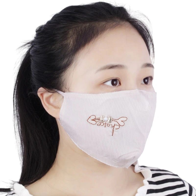 防晒口罩女士网红薄款潮流韩版纯棉春夏秋季防尘透气可洗面罩5218