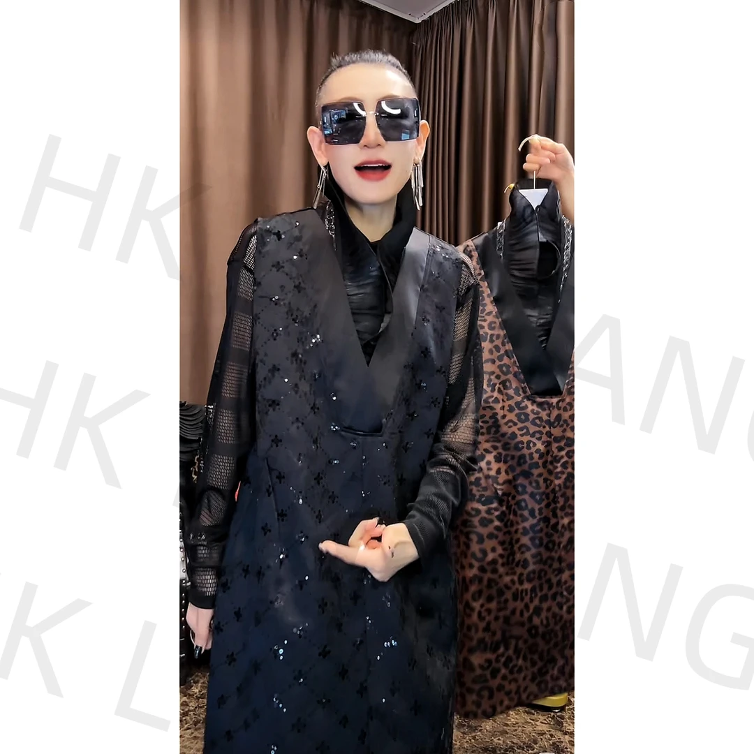 伦哥定制 I 宝藏轻奢百搭秋季休闲时尚宽松显瘦马夹 0419#