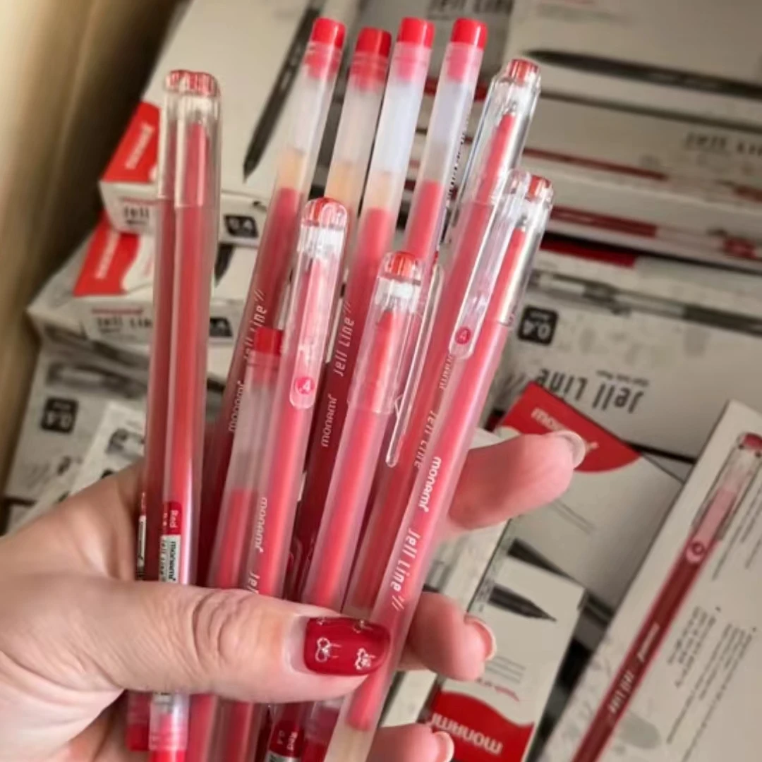 2月18号一48号 发3盒！黑色红色中性笔单盒12支