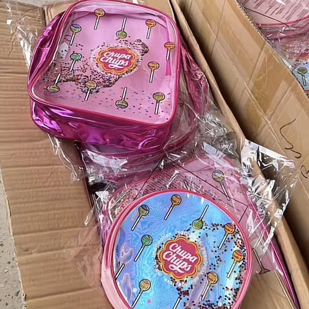 6月27号——清两件套棒棒糖双肩包化妆包直径22CM30X24CM