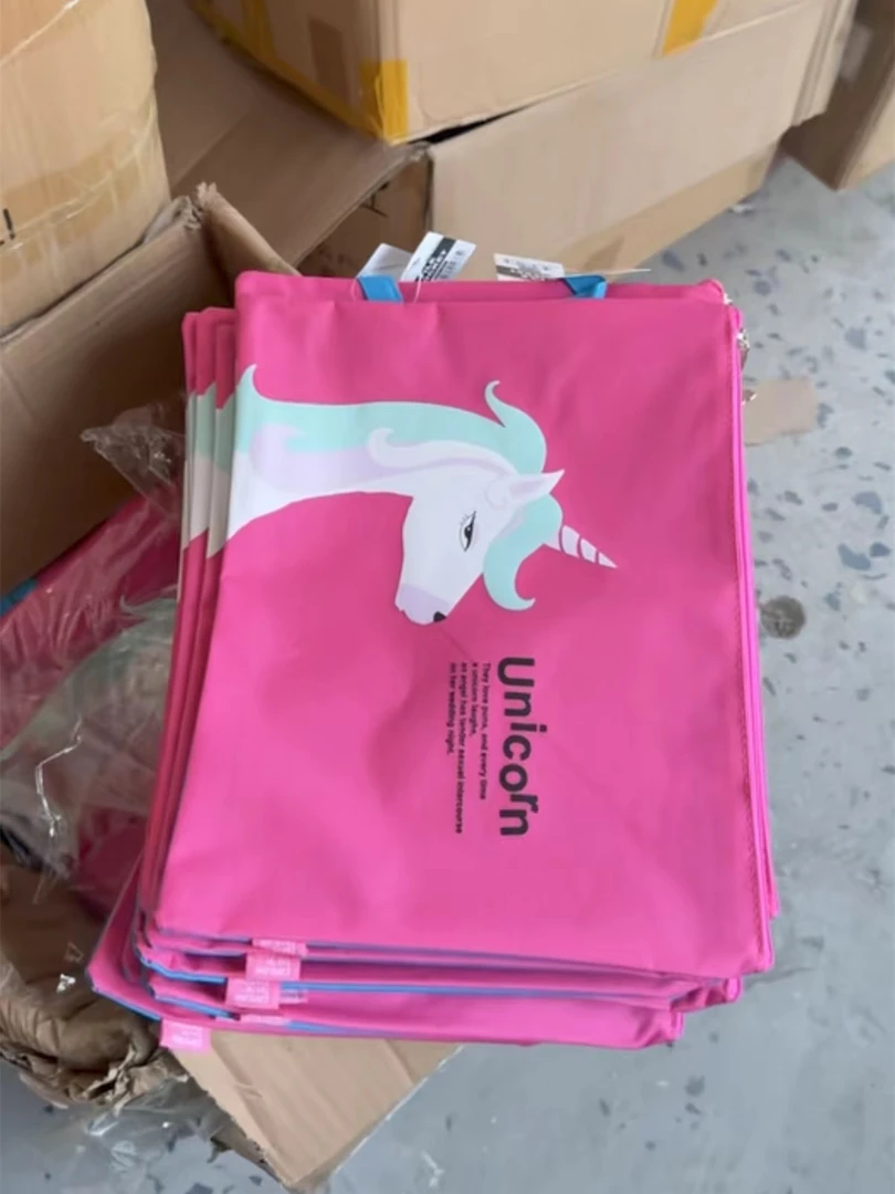 发2个！小马文件袋A4