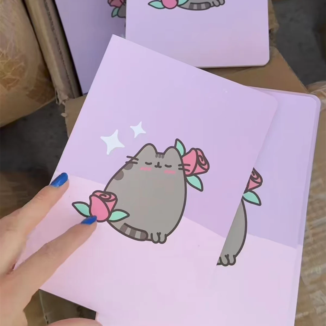 发2本!猫咪本子记事本
