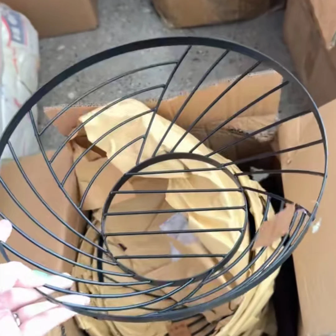 铁艺篮子黑色收纳篮31X12CM