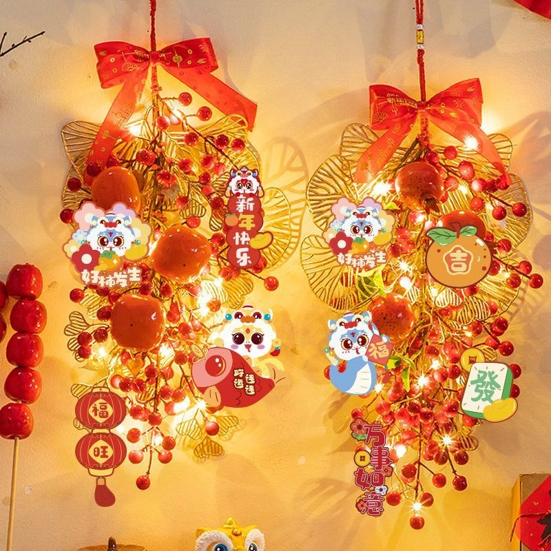 过年挂件布置喜庆福字装饰挂件蛇2025客厅年货场景批货年新年春