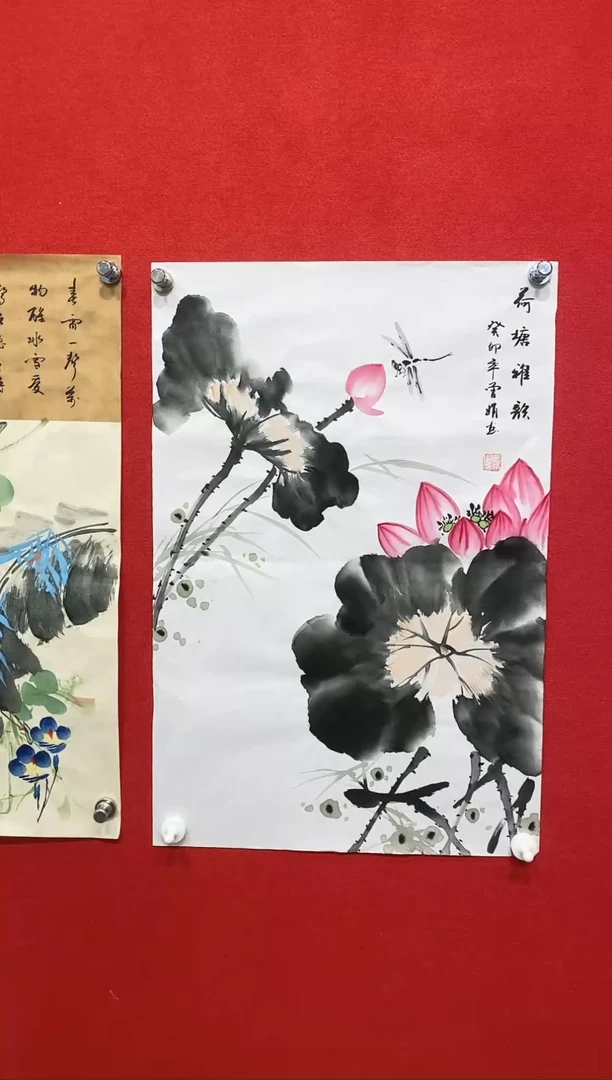 【闪购商品】绘画曾娟花鸟（随机发货）