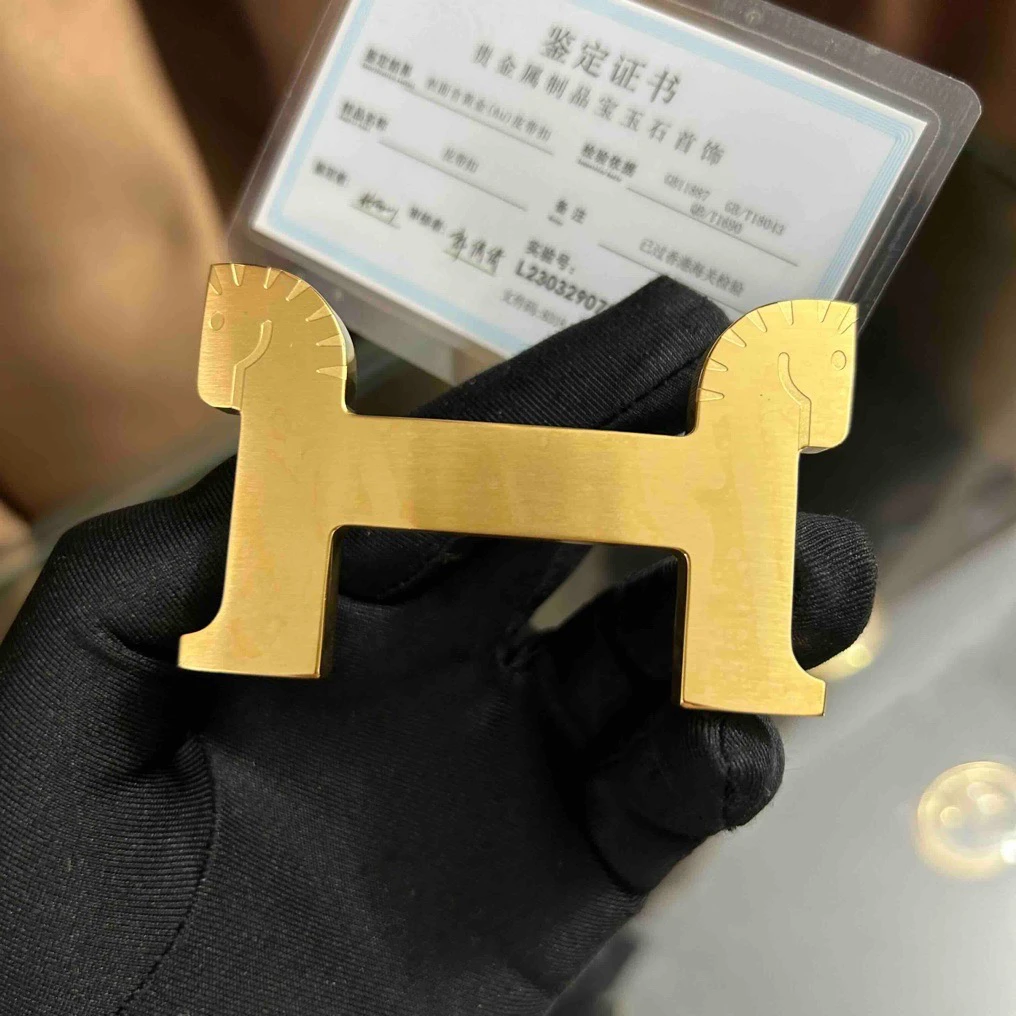 H扣新款男士腰带扣头镀金配件3.8皮带扣头工字扣卡扣裤带头替换扣