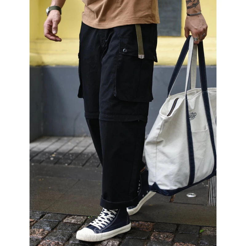 沾酱 可拆卸 长裤变短裤 M42休闲裤男 复古工装 阿美咔叽 合作款