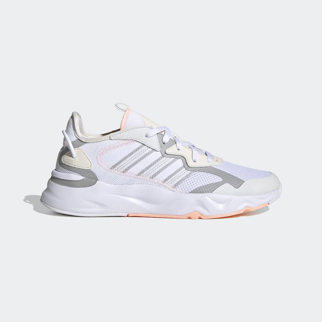 Adidas阿迪达斯女子跑步鞋2024春季新款NEO网面运动休闲鞋FW7186