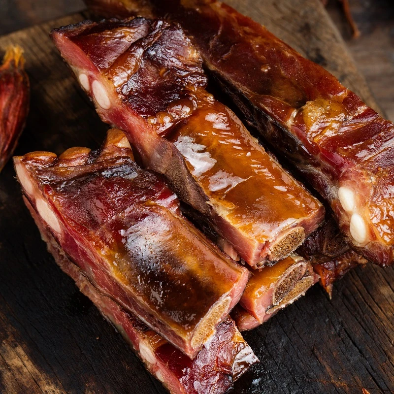 瓦屋山烟熏腊排骨1斤2斤3斤川味真空