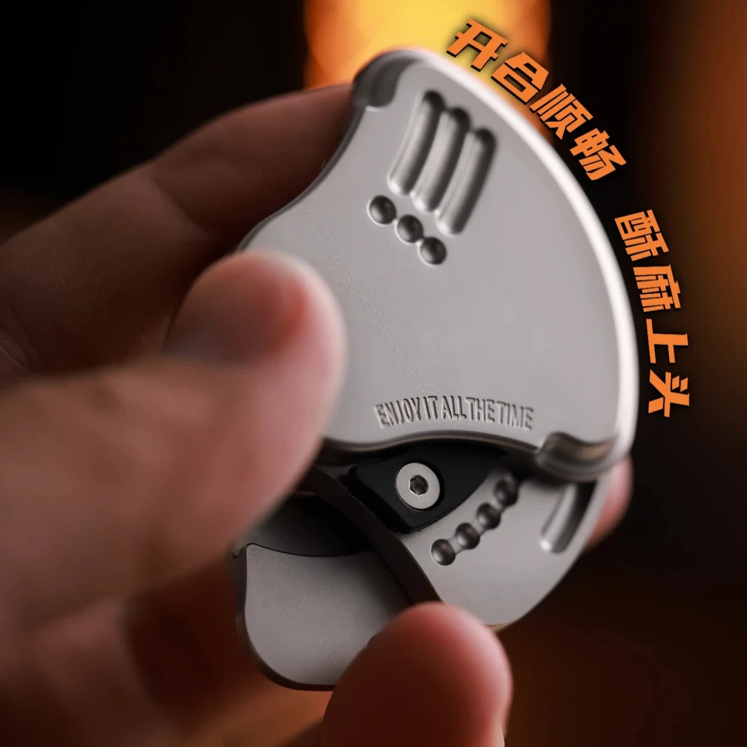 【正手】KAIS EDC佳音旋式侧推机械开合机械推金属解压玩具男友礼物