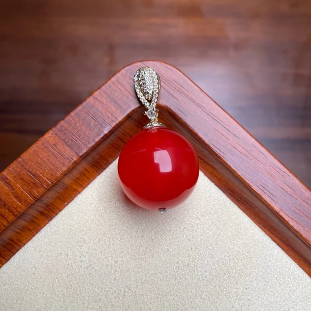 鱼惊石  20mm京京项链 多样性发一