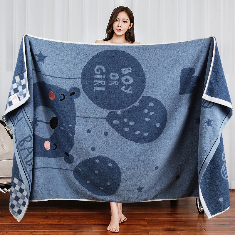 浴巾2025 新款全棉女夏天家用纯棉吸水男大人裹巾高级情侣款一对