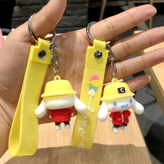 男孩女孩款式Q版可爱卡通公仔钥匙扣