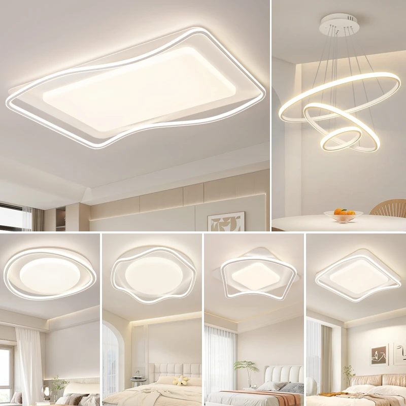 客厅灯现代简约大气2025年新款led吸顶灯流行薄主灯护眼灯具大灯