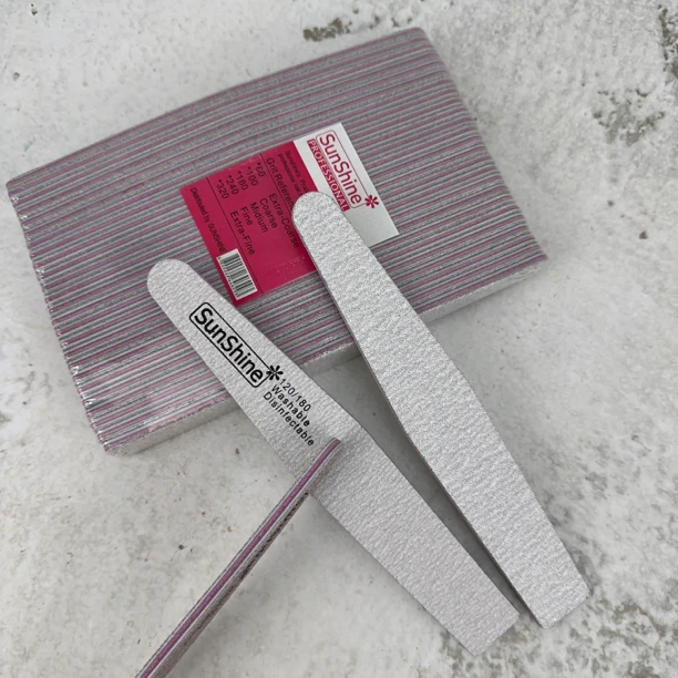 美甲搓条菱形120/180砂号桑炫美甲工具打磨指甲砂条搓条美甲专用