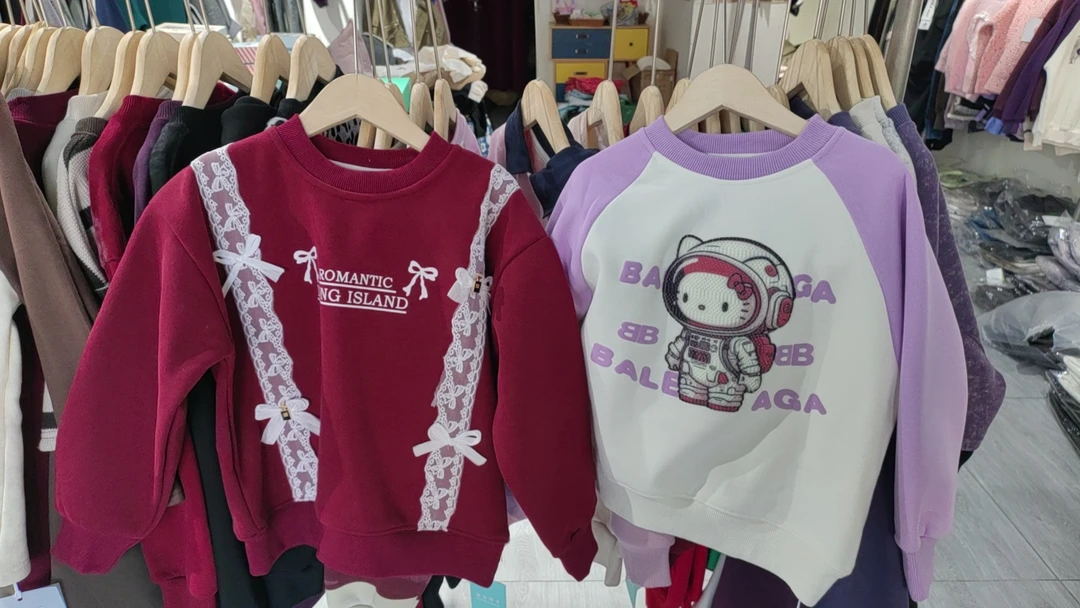 任选两件一体绒卫衣