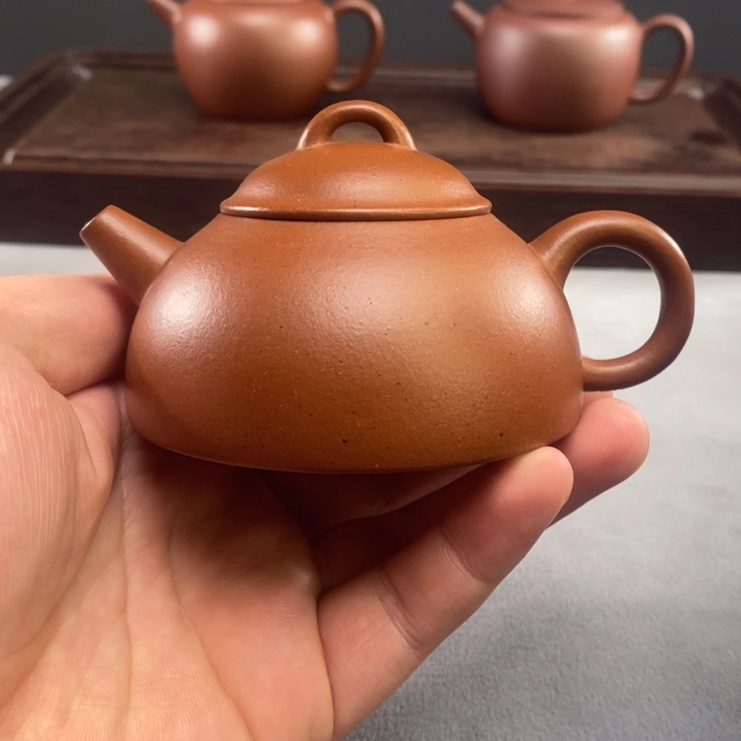 紫砂茶壶明清古式系列半月壶