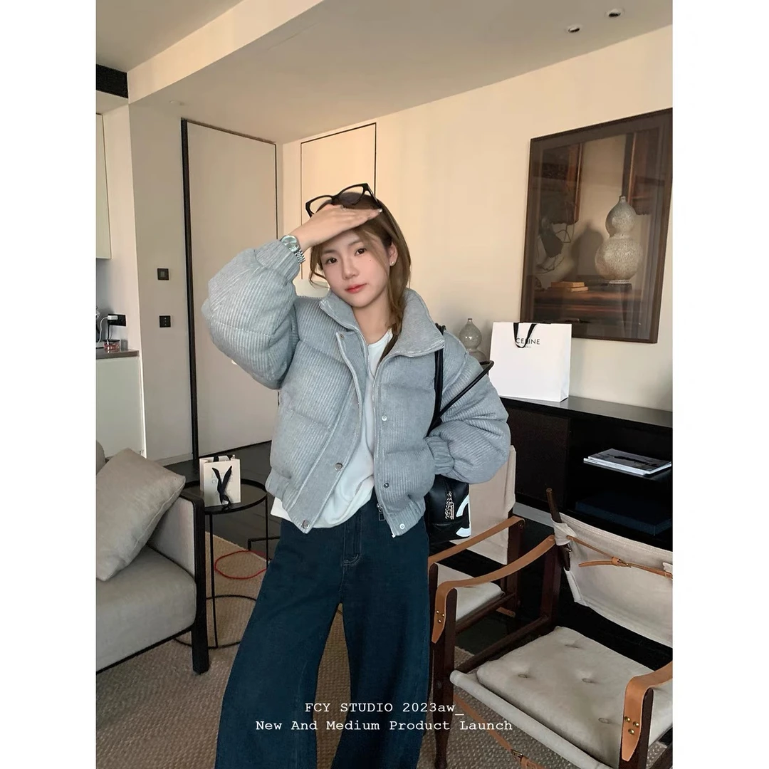 HEINA 【奶呼呼】面包羽绒服4489