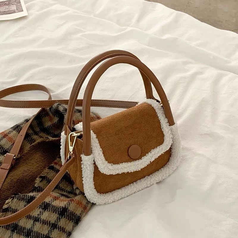 HEINA 毛绒边小笼包8588