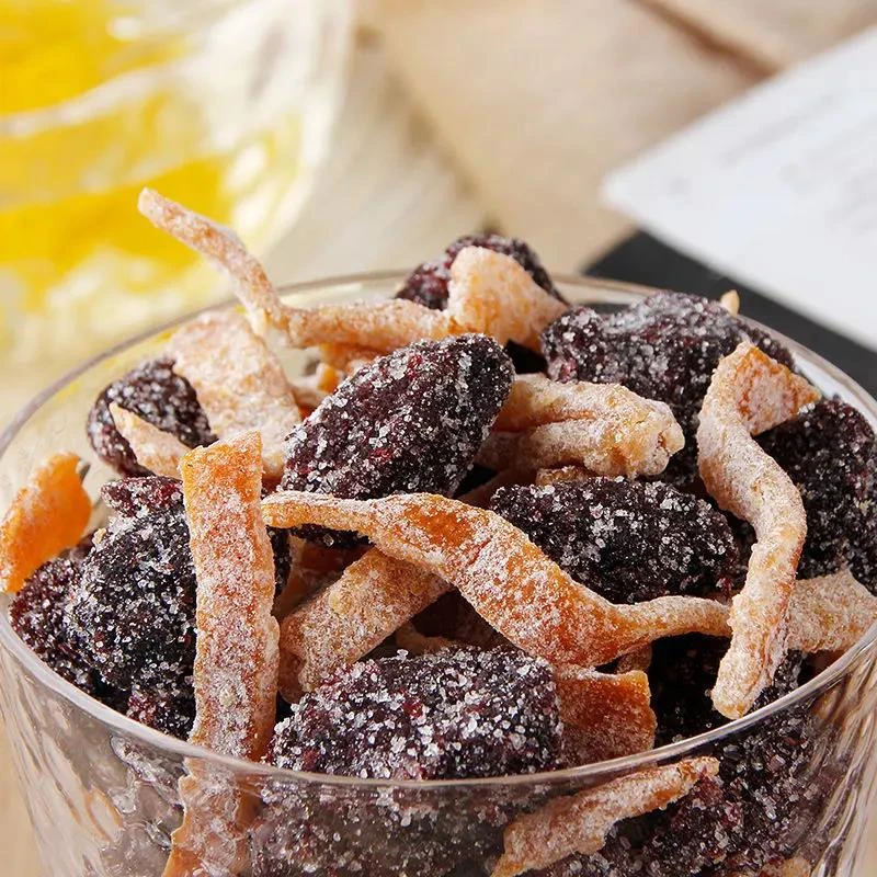 陈皮冰糖杨梅500g罐装酸甜可口果脯蜜饯肉质饱满休闲办公零食20g