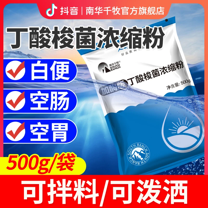 【南华精选】加酶版丁酸梭菌浓缩粉水产养殖虾蟹鱼塘菌群
