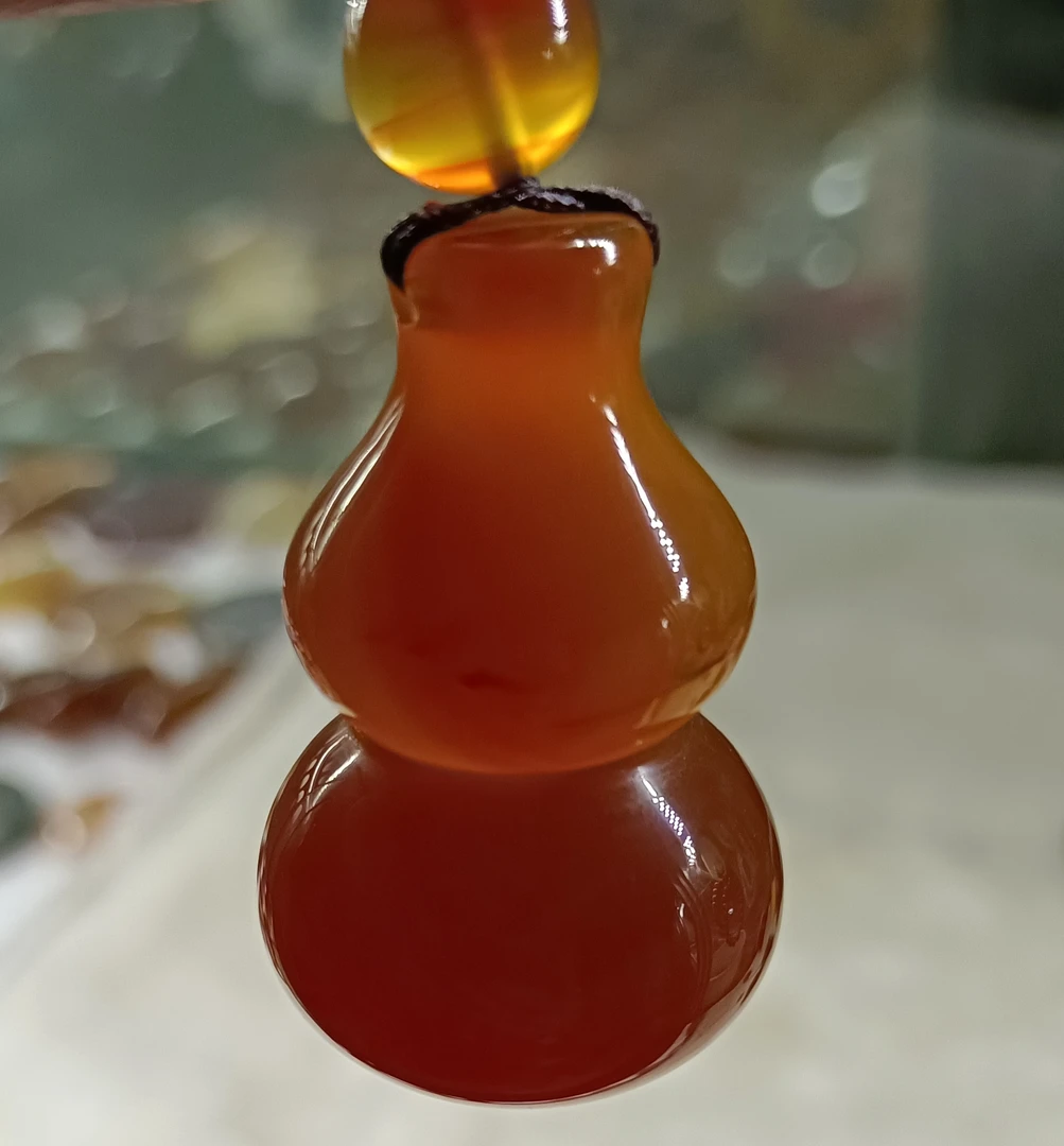 天然玛瑙男女款葫芦吊坠