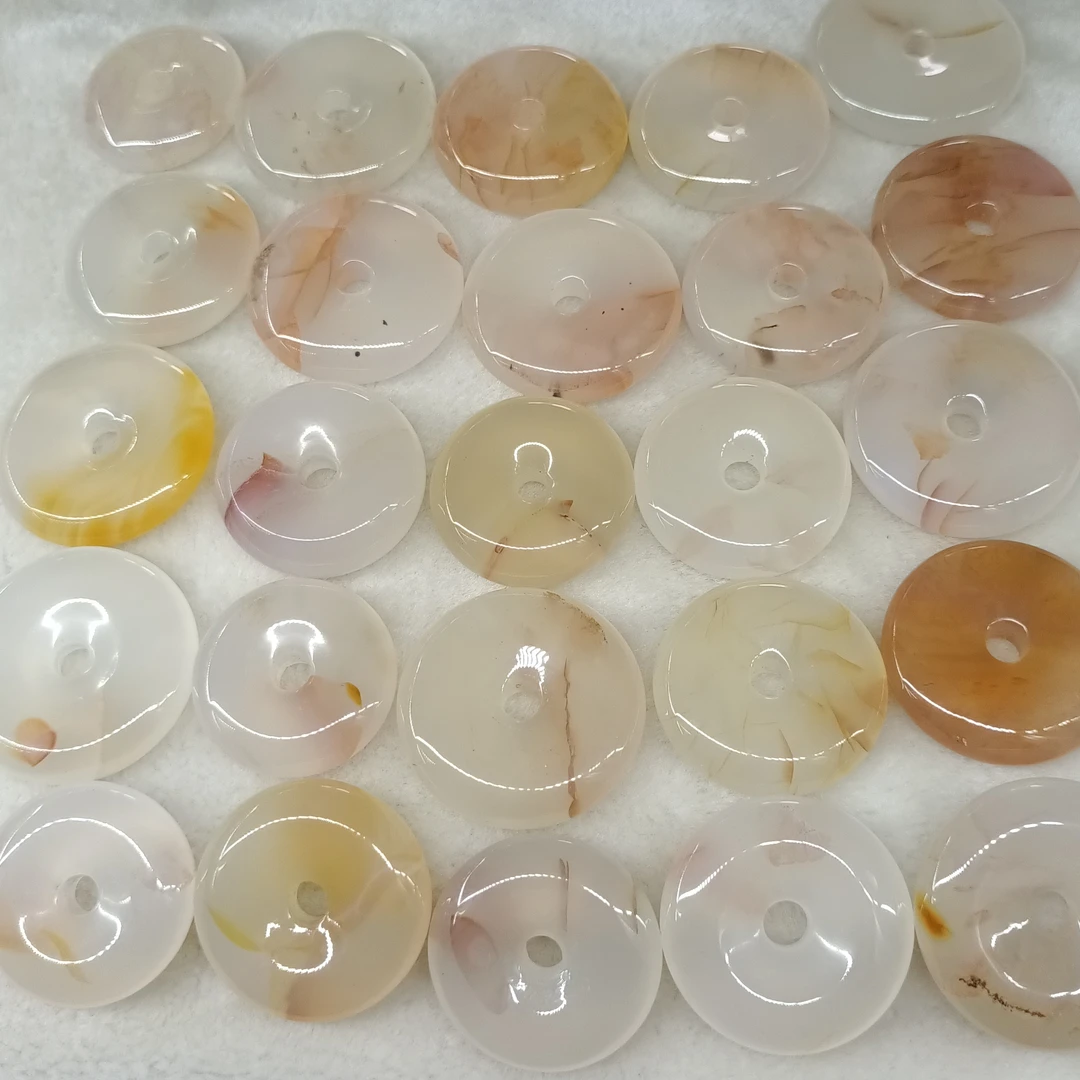 天然玛瑙男女款龙纹平安扣吊坠多样性随机发货，数量1为一个的价格