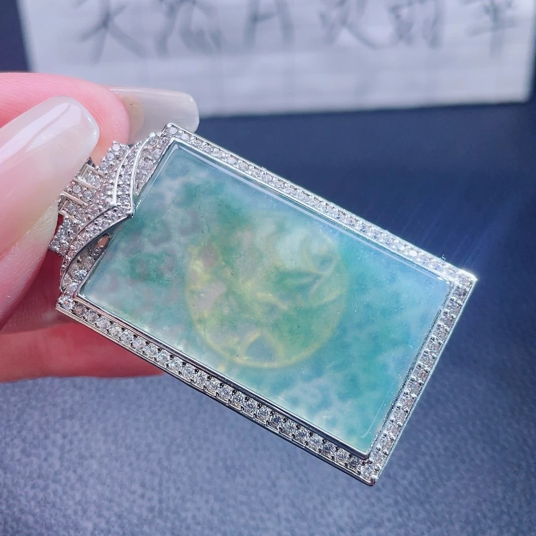 翡翠颈饰未镶嵌8888888888888888