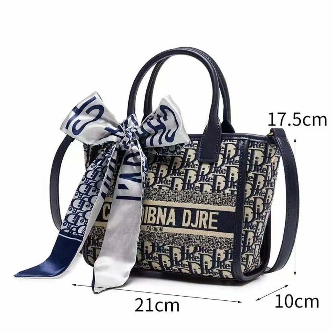 【15】2024冬季新款菜篮子斜跨印花时尚单肩8009#