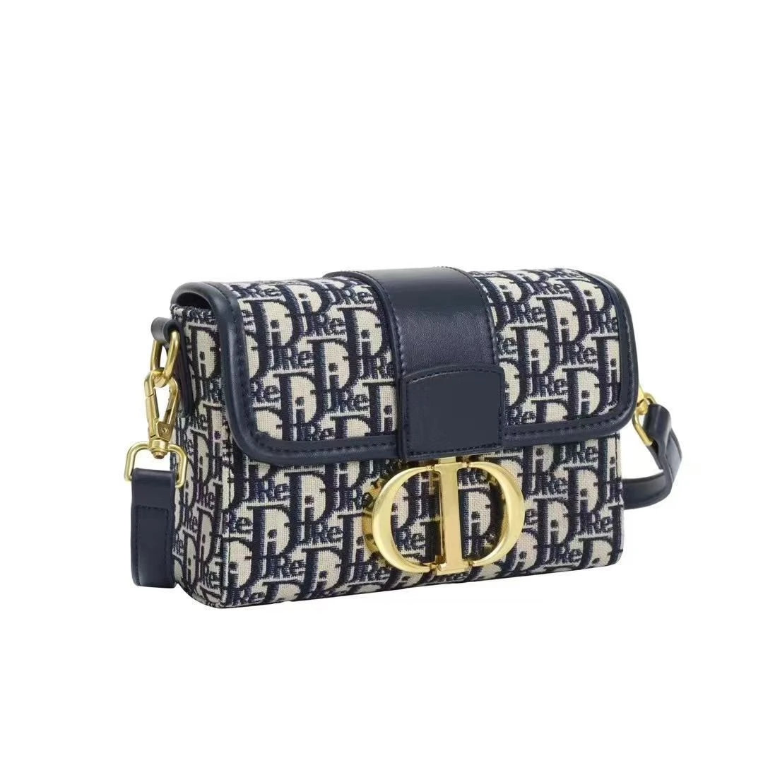 Djre【2】2024冬季新款蒙田包经典复古百搭Y-3367#轻奢时尚