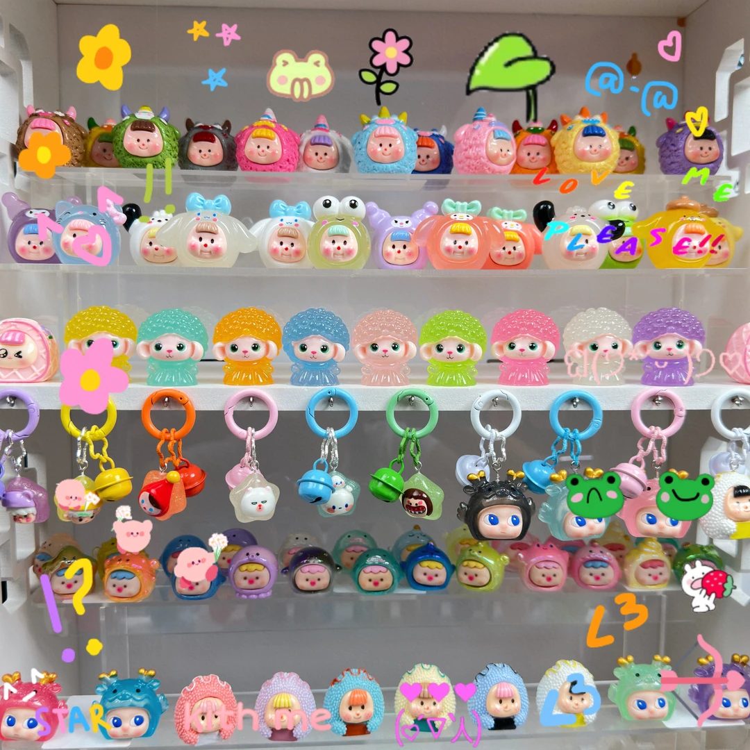 【小娃】DIY纯手工制作萌娃钥匙扣