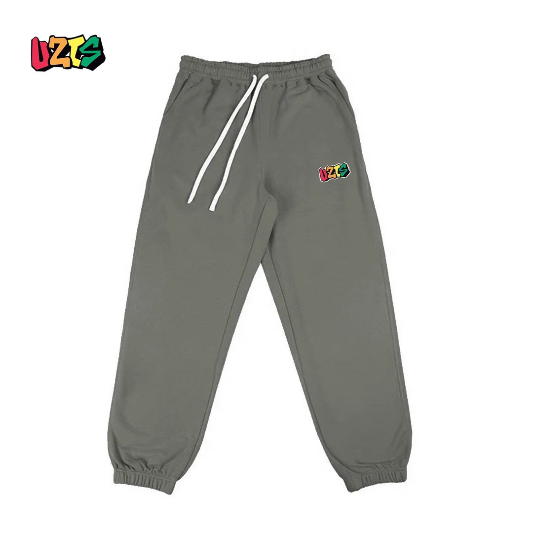 UZIS运动篮球秋冬加绒新款束脚训练卫裤男女宽松跑步休闲长裤子潮