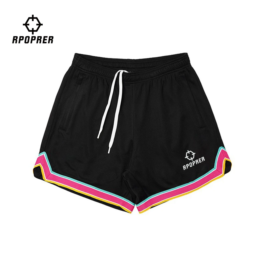 CUBA大学生夏宽松篮球运动短裤男透气网眼训练五分裤投篮裤百搭