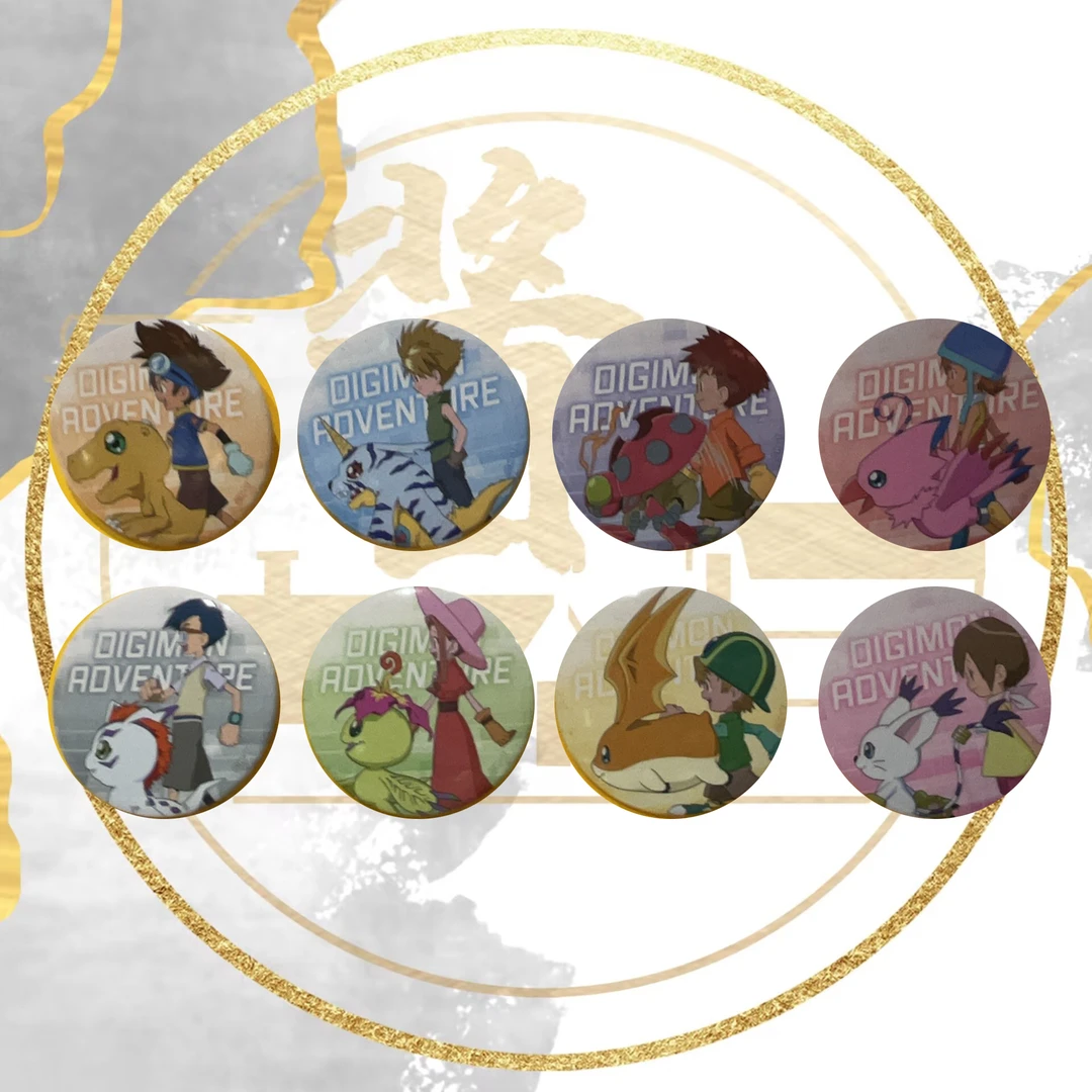 数码宝贝【25周年】限定走路吧唧
