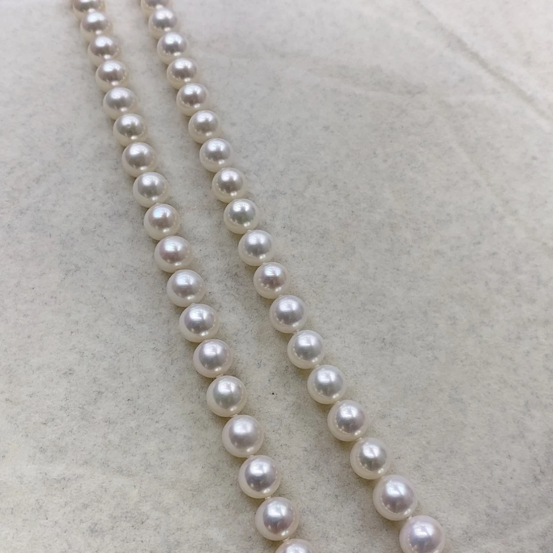 淡水珍珠吊坠(不含链)银S925镶嵌