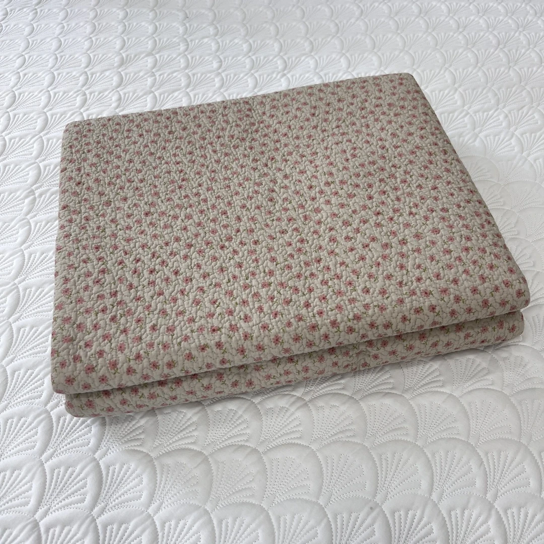 福利款~平纹密绗小碎花夹棉床盖尺寸：2米×2.3米/单床盖无枕套