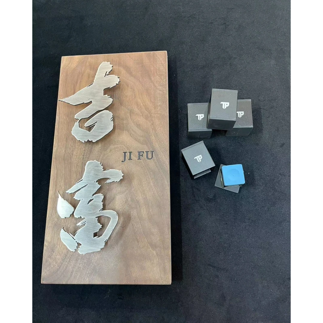 TP巧克粉台球杆巧克粉擦皮头枪粉擦枪头粉