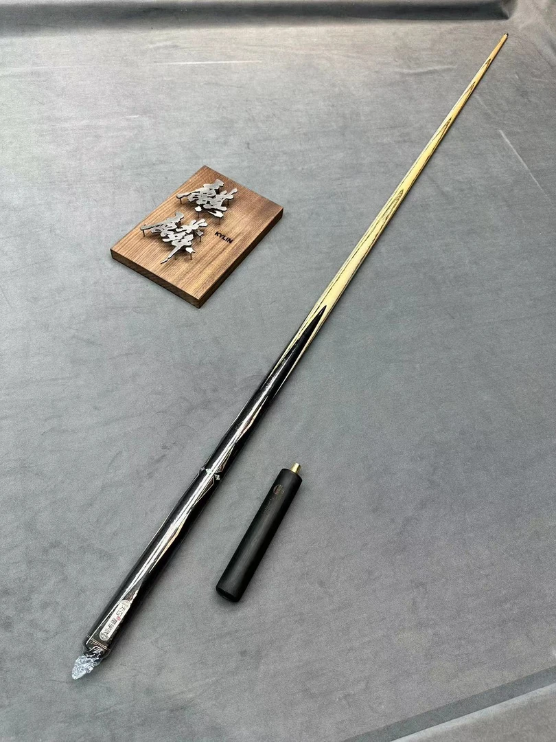 天工-墨子三 小头杆中式黑八花式九球专用球杆